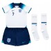 Günstige England Jack Grealish #7 Babykleidung Heim Fussballtrikot Kinder WM 2022 Kurzarm (+ kurze hosen)